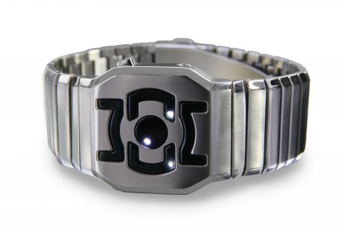 LED Uhr Tokyoflash Hanko weiss