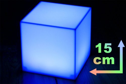 small led glow cube