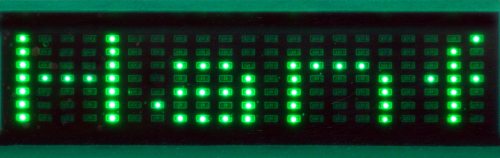 LED Laufschrift Display Gr�n