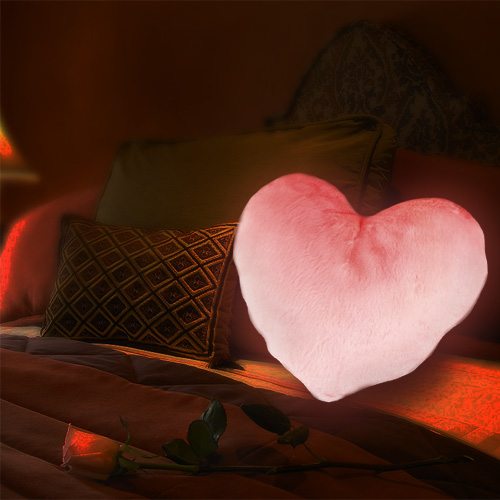 Cupids heart cushion