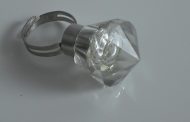 LED Finger Ring Pink- Gr�n