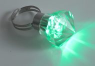 LED Finger Ring Pink- Gr�n
