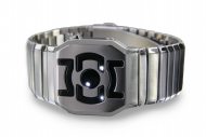 LED Uhr Tokyoflash Hanko weiss