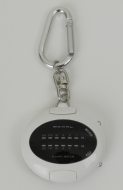binary keyring pendant