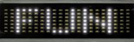 LED Laufschrift Display Weiss