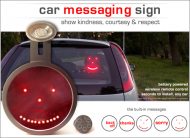 Auto LED-Emoticon