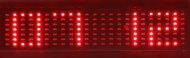 LED Watch Display blue