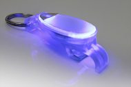 LED Light up Bottle Opener Keychain
