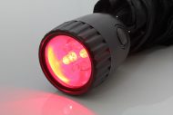 Regenschirm mit LED-Taschenlampe