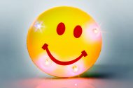 Blinkende Smilie Pin