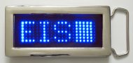 LED G�rtelschnalle V2, LED FARBE Blau