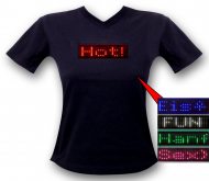 Frauen: LED T-Shirt