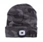 Preview: Camoflage LED Mütze I Leucht Beanie I Outdoor Mütze mit LED-Beleuchtung I Leuchtmütze