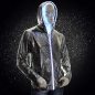 Preview: led jacke silber leuchtet