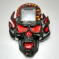 Preview: LED Totenkopf Flammen Gürtelschnalle I Leuchtende Heavy Metal Gürtel Accessoires I Mottoparty Halloween