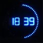 Preview: LED Wall Clock blue LEDs