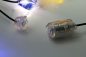 Preview: Leuchtende LED-Halskette mit Schmuckstein Leuchtschmuck I LED-Partyschmuck I Accesoire Festival & Konzerte I Verkeidung