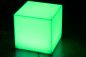 Preview: LED-Würfel mit Farbwechsel Deko Lampe Leuchtwürfel