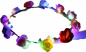 Preview: Luminous wreath of flowers roses
