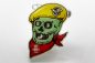Preview: LED-Anstecker Zombie-Soldat Anstecker Brosche Blinki Pin Button