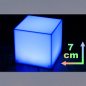Preview: small led glow cube acryl