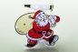 Preview: Flashing Santa Claus Button