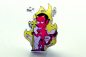 Preview: LED Button devil
