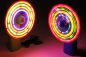 Preview: LED hand fan with LED light effects