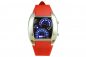 Preview: Auffällige LED Armbanduhr I Tachometer Optik Silber Leuchtuhr I Digitale Herrenuhr Teenager Motorsport Fans