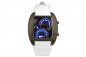 Preview: LED-Armbanduhr Tachometer I Anthrazit Grau Leuchtuhr I LED-Uhr Auto Tacho