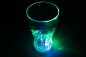Preview: LED-Trinkbecher 300 ml 15 cm hoch I Multicolor Party Becher blinkt und leuchtet I Partyzubehör Tischdekoration