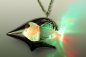 Preview: LED Farbwechsel-Delfinkette Delphin Schmuckanhänger mit Kette