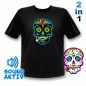 Preview: mexikanischer totenkopf t-shirtskull