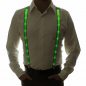 Preview: light up led supender green leds