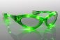 Preview: Party LED-Glasses green LEDs