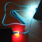 Preview: LED-Ladekabel iPhone 5/6/7 Lightning USB-Ladekabel
