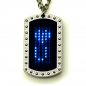 Preview: Blaue LED Halskette