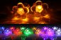 Preview: LED Blumen-Ohrstecker Leucht Ohrschmuck Dauerleuchten
