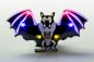 Preview: Blinkende Fledermaus Pin Anstecker Brosche Blinki Button