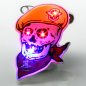 Preview: Zombie-Soldat Anstecker Brosche Blinki Pin Button