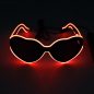 Preview: Rote Herzbrille Faschingsbrille