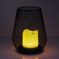 Preview: LED Kerze in Vase mit Akku solarstrom