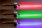 Preview: LED-Degen leuchtende Spielzeugwaffe Lichtdegen