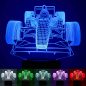 Preview: 3D Lampe rennwagen kinderzimmer