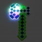 Preview: Pixelaxt  Grün mit Beleuchtung