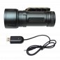 Preview: USB-Akku-Ladung am Taschenlampen-Griff
