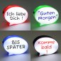 Preview: LED comic bubble