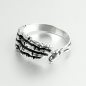 Preview: skeletthand gothik design ring