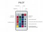 Preview: Dimmable multicolor moon lamp with remote control