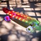 Preview: LED-Skateboard I Leuchtendes Pennyboard mit LED-RollenI I Akkubetrieben mit 6 Licht Optionen
